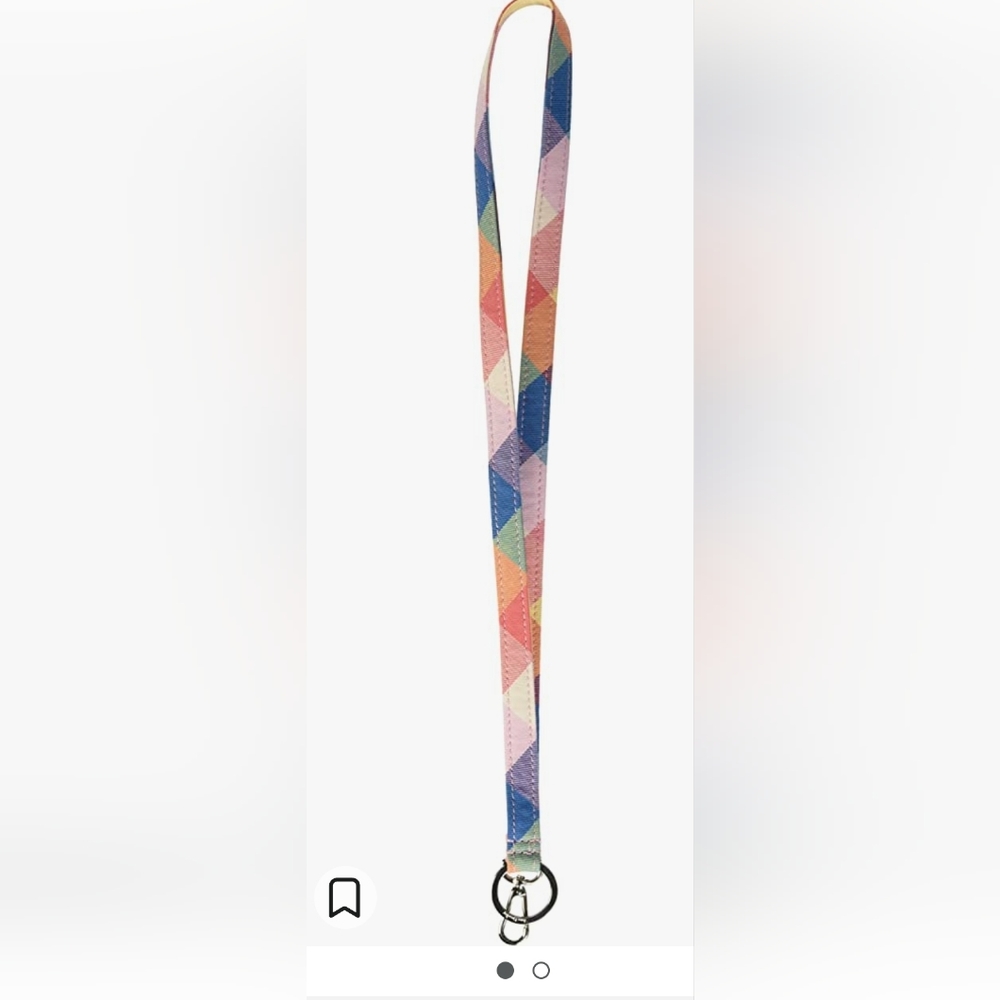 Vera Bradley Signature Plaid Lanyard- NWT